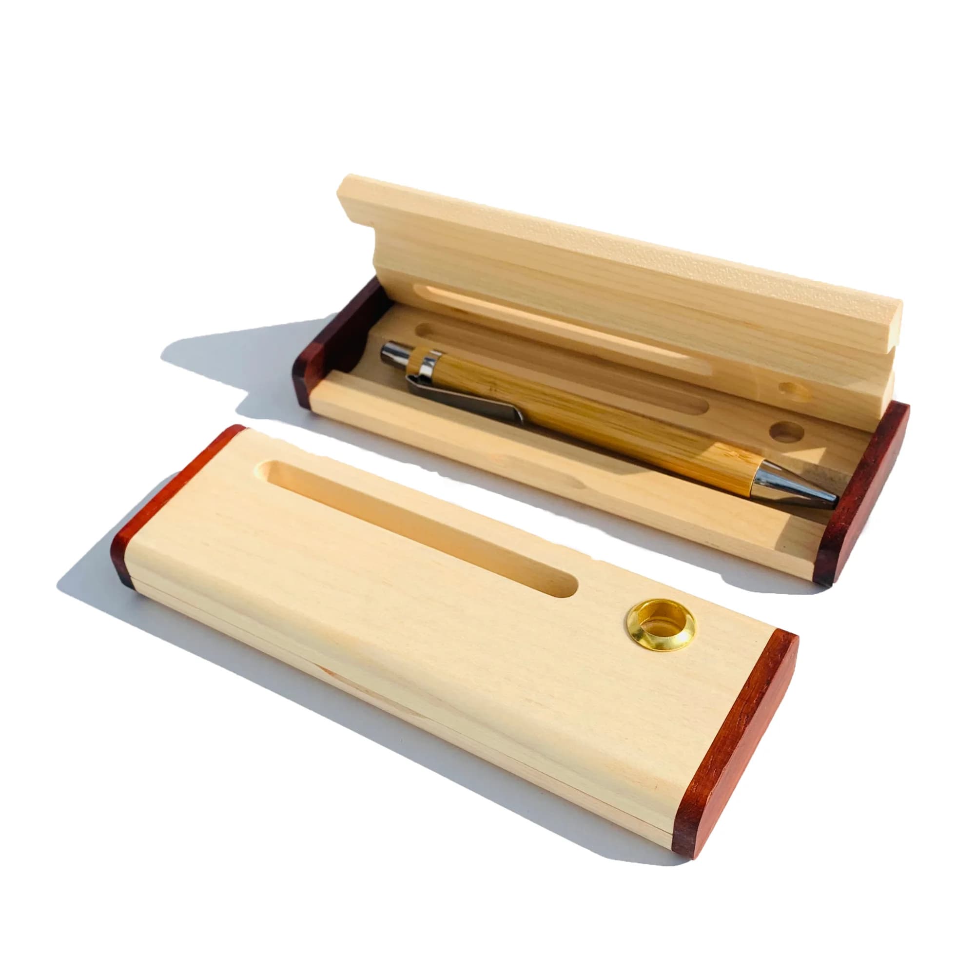 Hộp Đựng Bút Bằng Gỗ