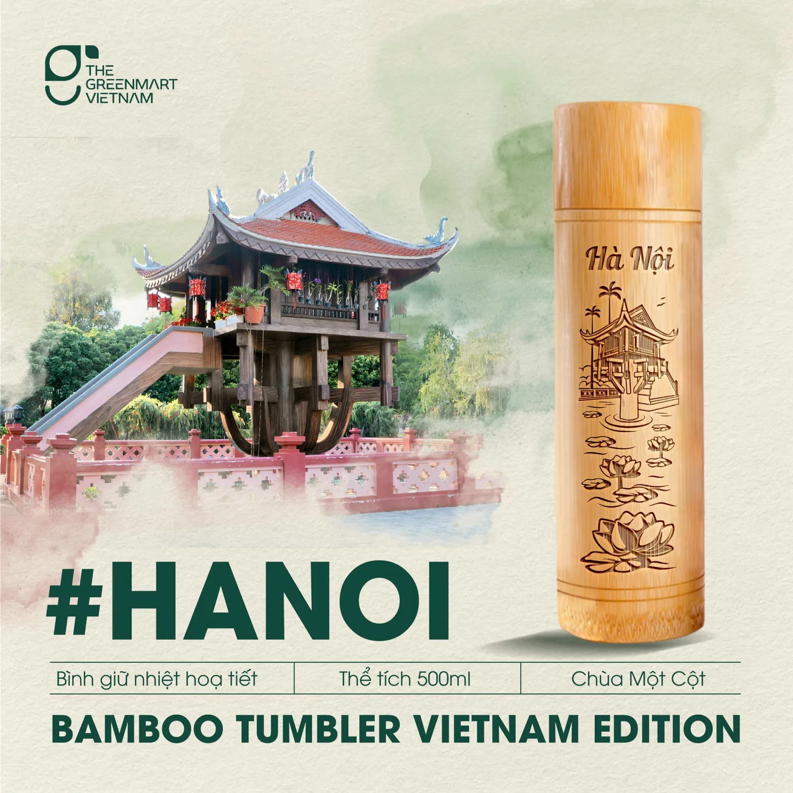 bình giữ nhiệt địa danh Hà Nội
