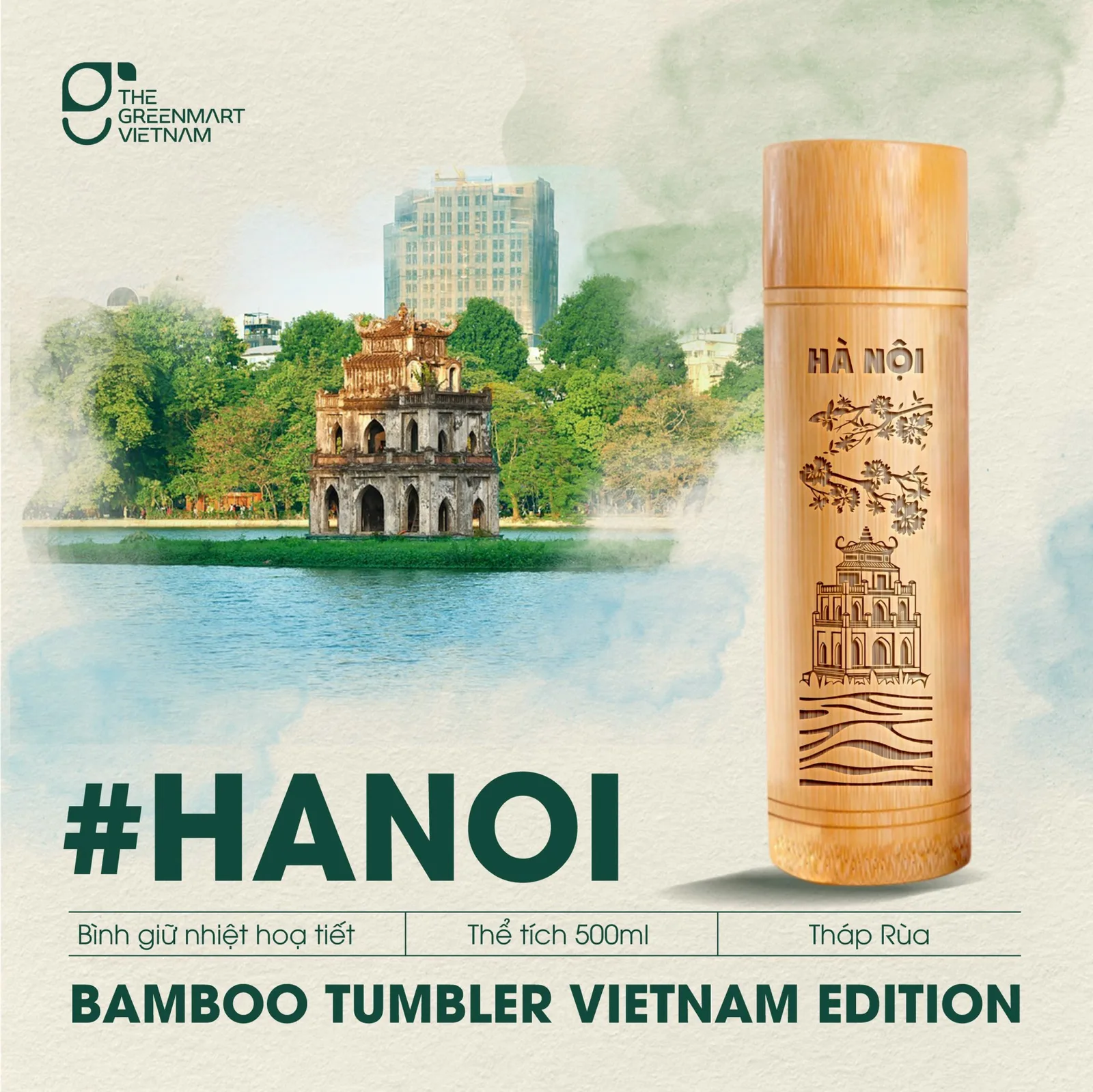 bình giữ nhiệt địa danh Hà Nội