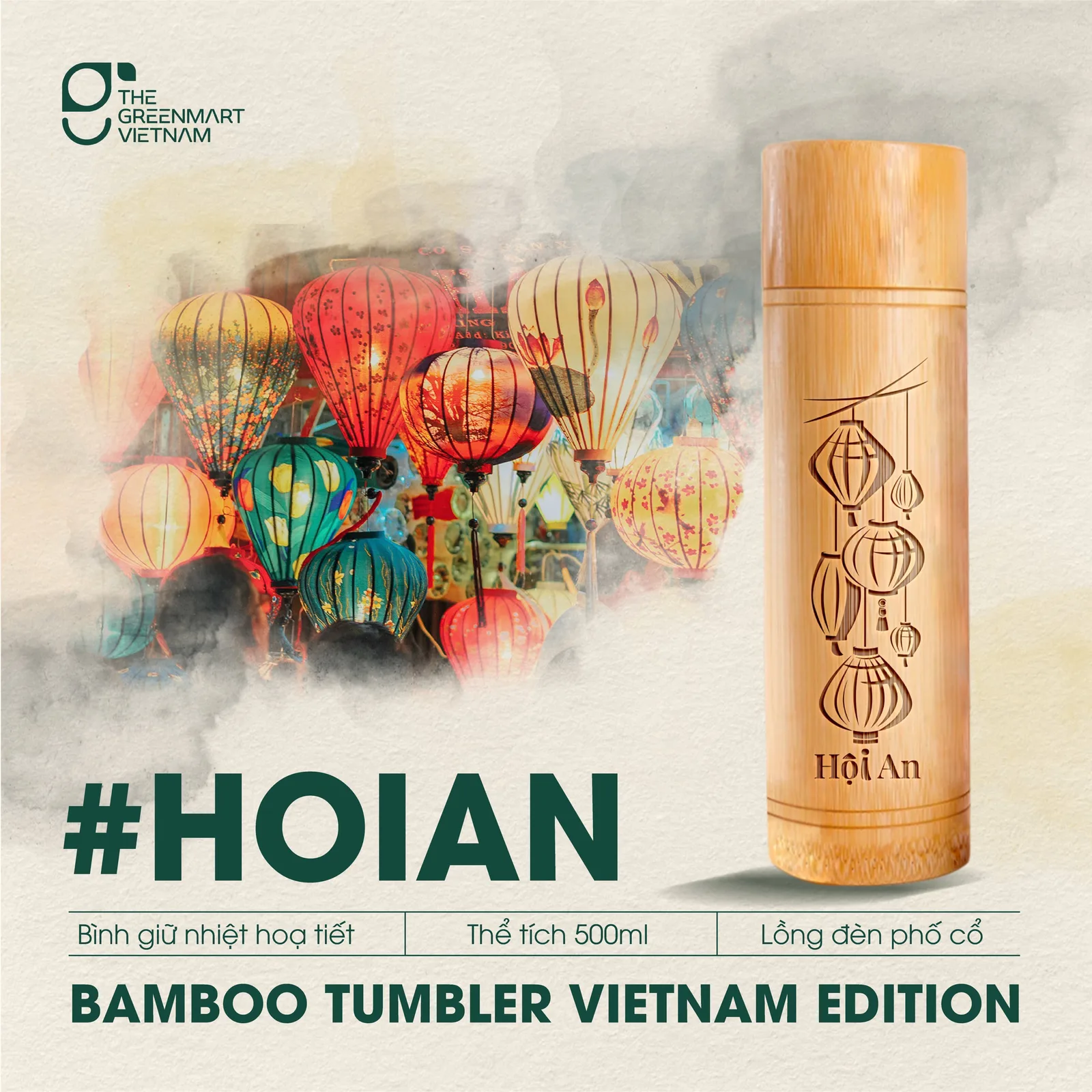 bình giữ nhiệt địa danh Hội An